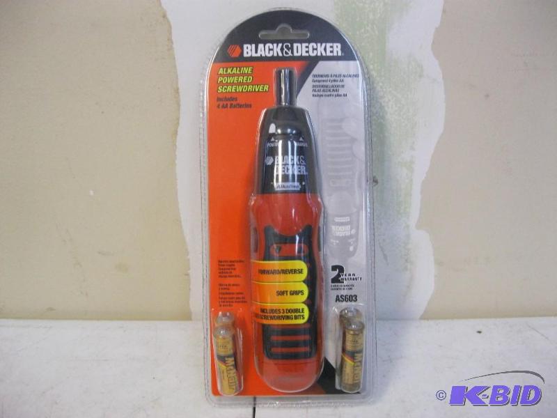 Black And Decker Power Screwdriver...