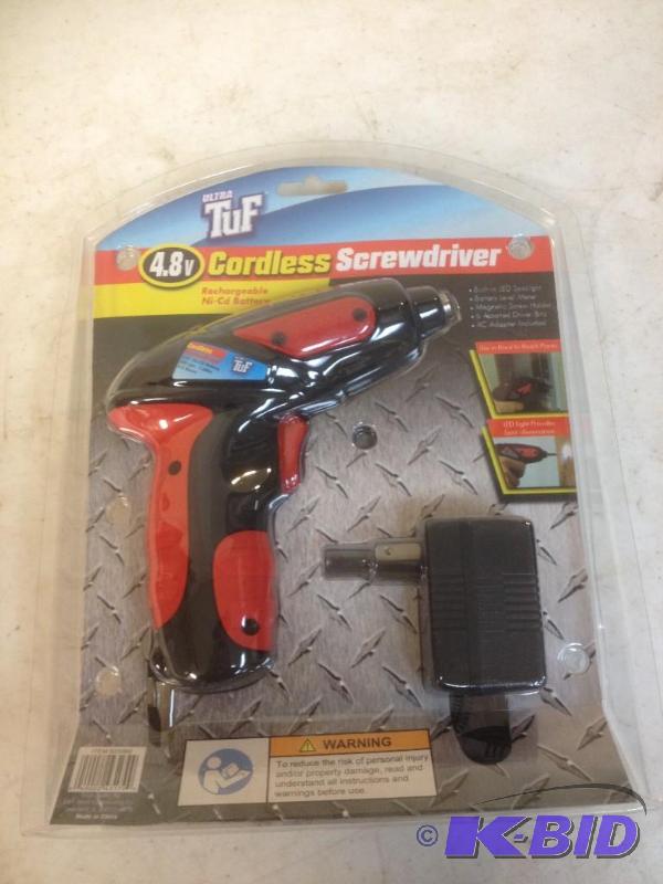 New Cordless Power Screwdriver...