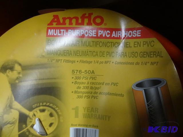 lot 111 image: NEW Amflo Multi-Purpose PVC Air Hose 300 psi ...