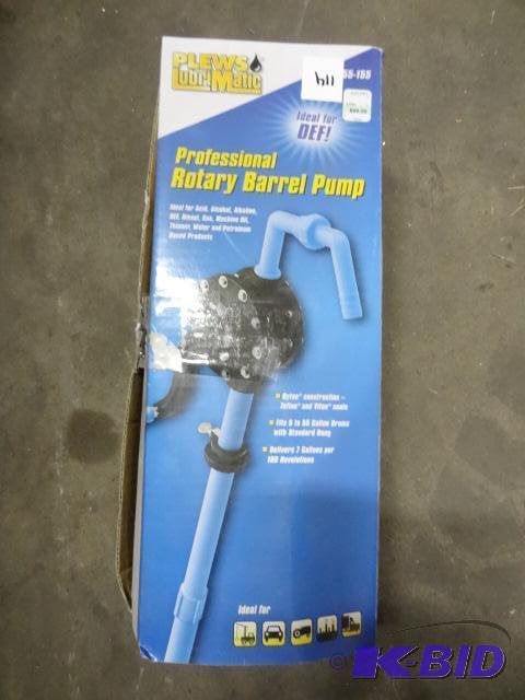 lot 114 image: NEW in Box PLEWS LubriMatic Professional Rota...