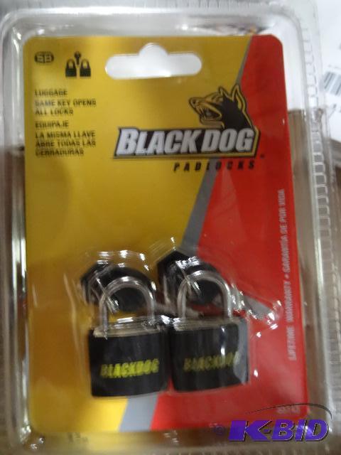 lot 115 image: Qty 6 NEW 2 Pack Black Dog Solid Brass Black ...