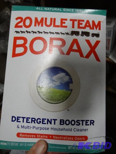 lot 134 image: NEW 20 Mule Team Borax Detergent Booster and ...