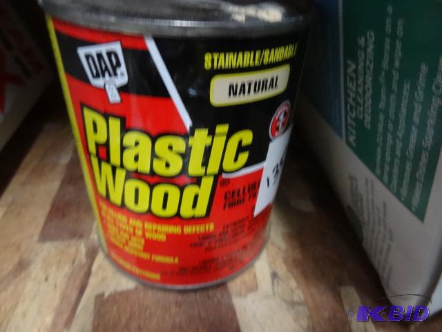 lot 135 image: Qty 2 NEW DAP Plastic Wood Stainable and Sand...