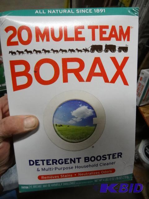 lot 136 image: NEW 20 Mule Team Borax Detergent Booster and ...