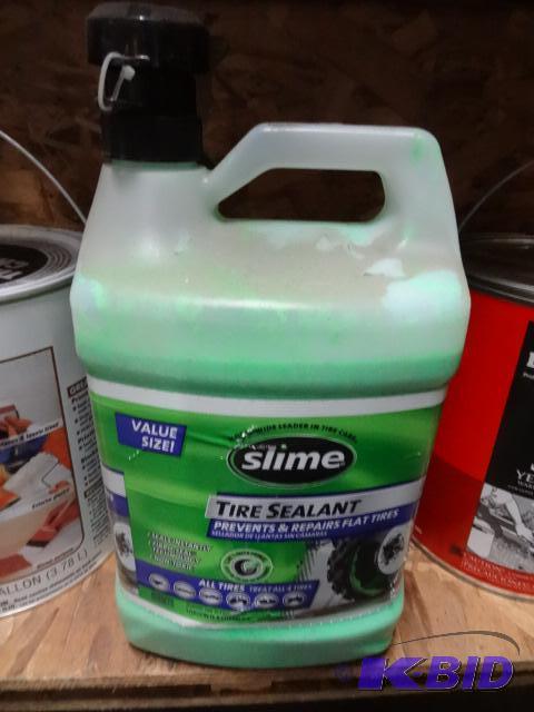 lot 145 image: NEW Slime Tire Sealant. Prevents and Repairs ...