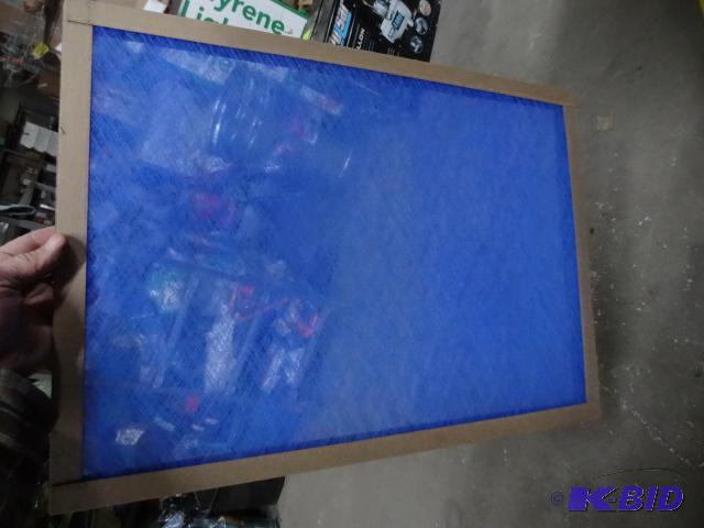 lot 156 image: Qty 4 NEW EZ Flow Air Filters 18x25x1 in...