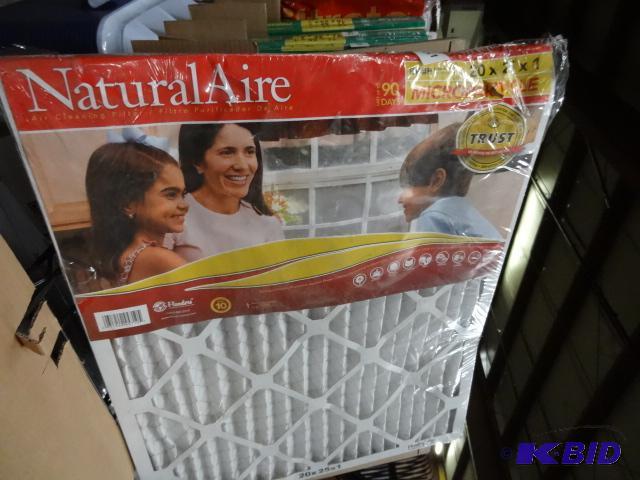 lot 157 image: Qty 2 NEW Air Filters qty 1 3M Filtrete Pleat...
