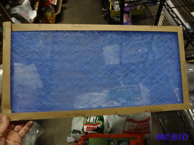 lot 166 image: Qty 3 NEW EX Flow II Air Filters 12x24x1 in...