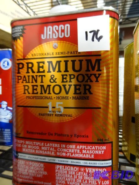 lot 176 image: Qty 3 NEW JASCO Premium Paint and Epoxy Remov...
