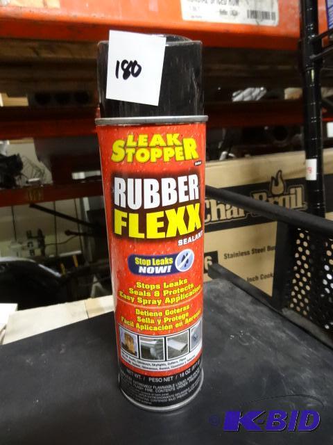 lot 180 image: Qty 2 NEW Flex Seal Rubber Spray Sealant Leak...