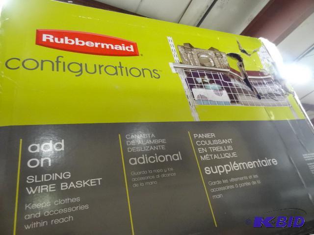 lot 239 image: New in box a Rubbermaid configurations add on...