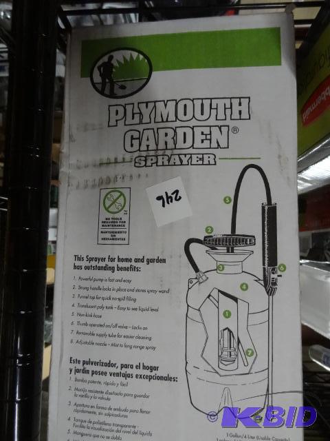 lot 246 image: New in box. A garden sprayer 1 gallon capacit...