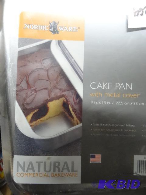 lot 264 image: New Nordic Ware natural commercial bakeware. ...