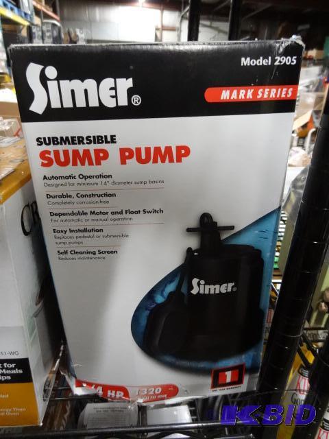 lot 266 image: New in box simmer brand mark series submersib...