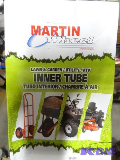 lot 270 image: New in box Martin wheel. inner tube for lawn ...
