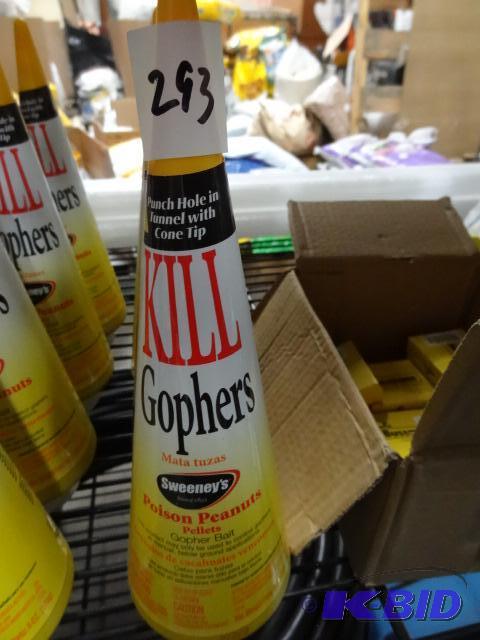 lot 292 image: NEW Lot quantity 4 Sweeneys brand poison pea...