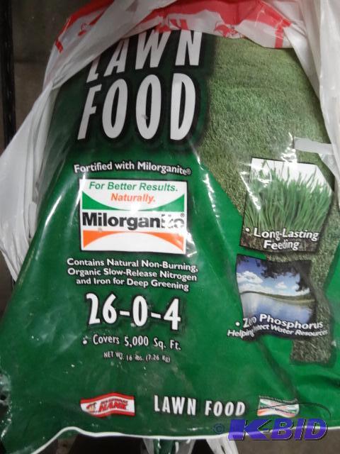 lot 320 image: New bag of Hardware Hank lawn fertilizer. Lon...