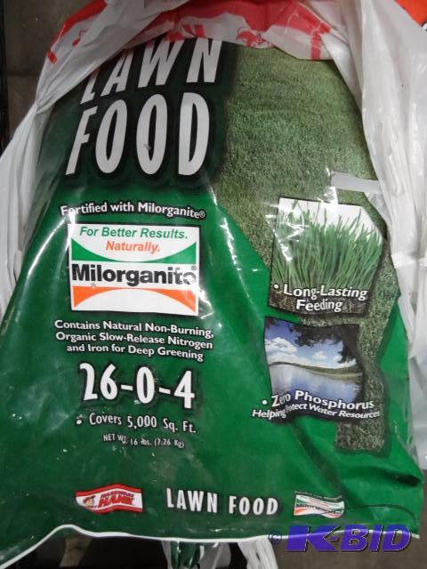 lot 322 image: New bag of Hardware Hank lawn fertilizer. Lon...