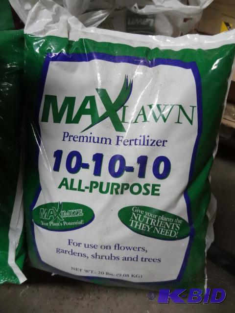 lot 349 image: New lot quantity 2 bags of Max Lawn premium f...