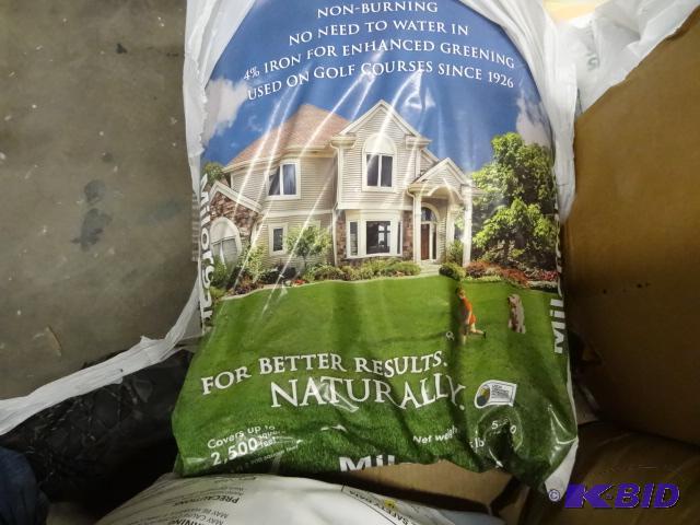 lot 366 image: New bag of Miller tonight nitrogen fertilizer...