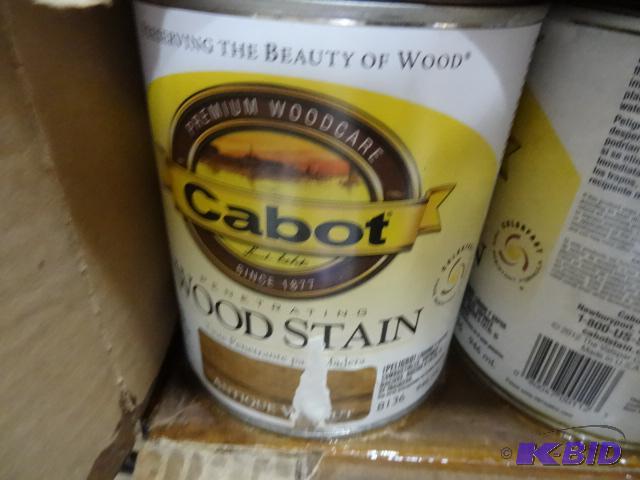 lot 385 image: New quantity 4 cans Cabot penetrating wood st...