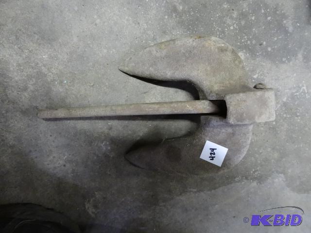 lot 424 image: Used anchor. Folding, 2 blade...