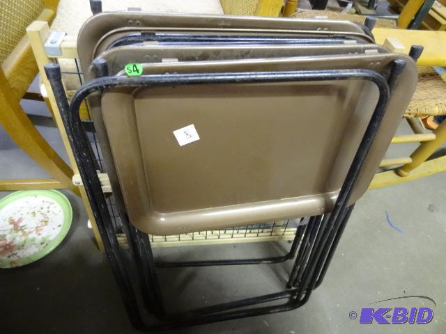 lot 447 image: Use lot 5 pieces, including 4 antique metal T...