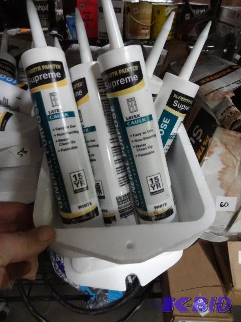 lot 59 image: Qty 6 NEW Plymouth Painters Supreme Latex Cau...