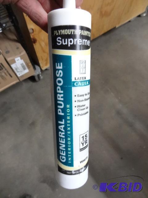 lot 60 image: Qty 6 NEW Plymouth Painters Supreme Latex Cau...