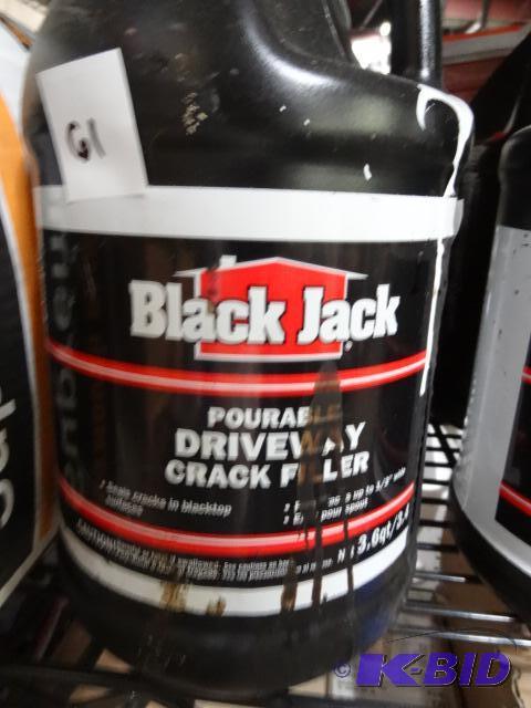 lot 61 image: Qty 2 NEW Black Jack Pourable Driveway Crack ...