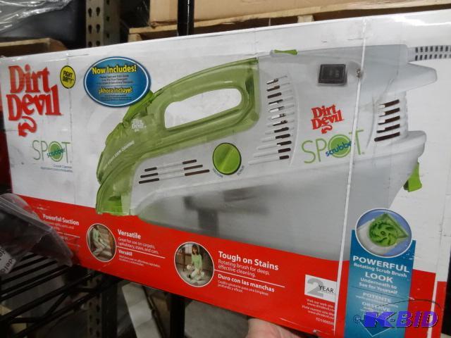 lot 74 image: NEW in Box Dirt Devil Spot Scrubber Carpet an...