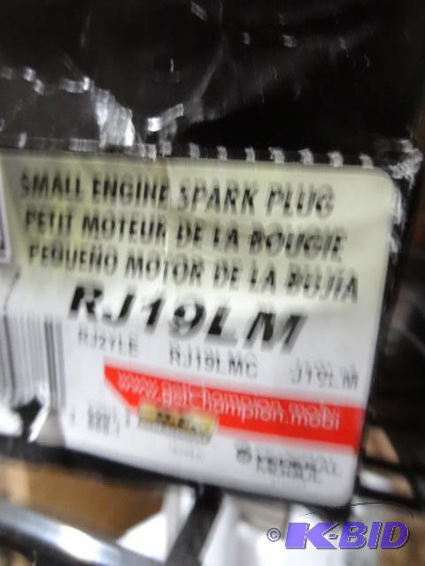 lot 80 image: Qty 8 NEW Champion Spark Plugs RJ19LM (also c...