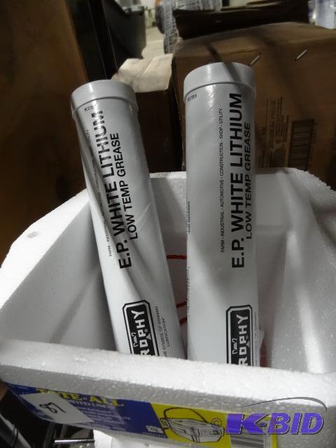 lot 87 image: Qty 2 NEW E.P. White Lithium Grease, 14.1 oz ...