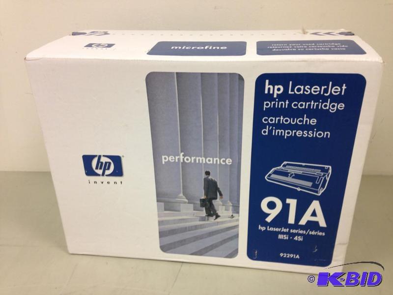 lot 17 image: NEW Genuine HP LaserJet 91A Print Cartridge ...