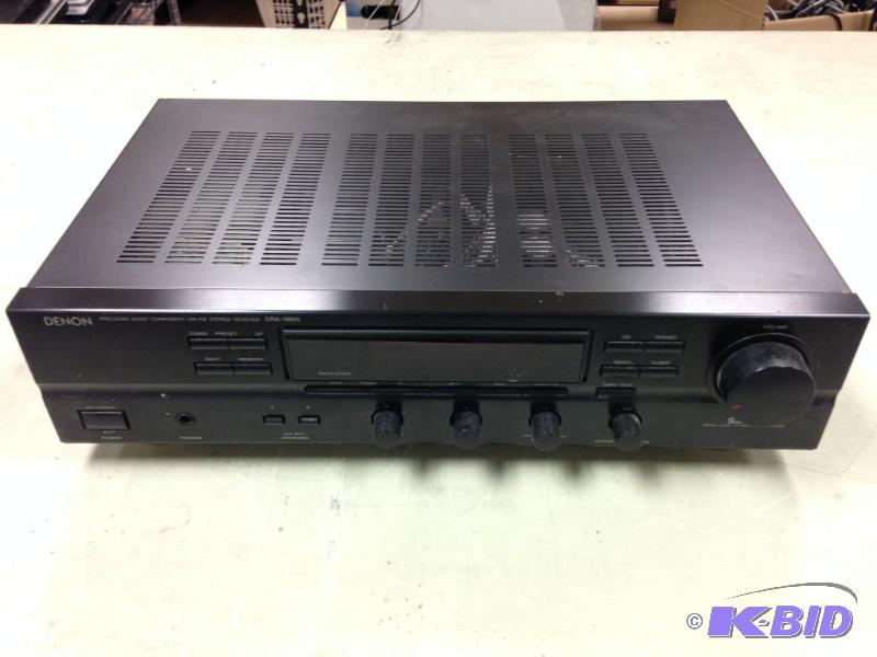 lot 20 image: Denon Precision Audio Component AMFM Stereo ...