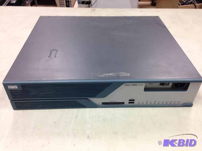 lot 34 image: Cisco Systems 3800 Series 3825 Router WIC 1DS...