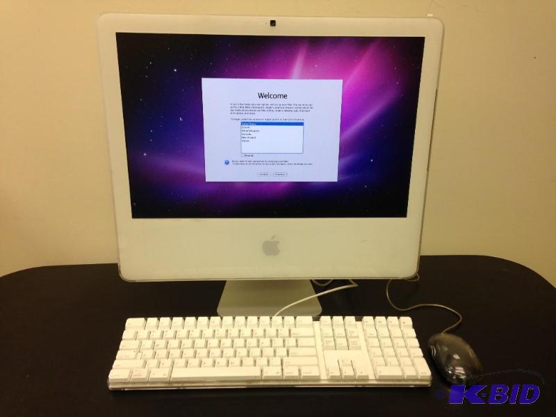 lot 5 image: 20" Apple iMac All-In-One Desktop Runs ...