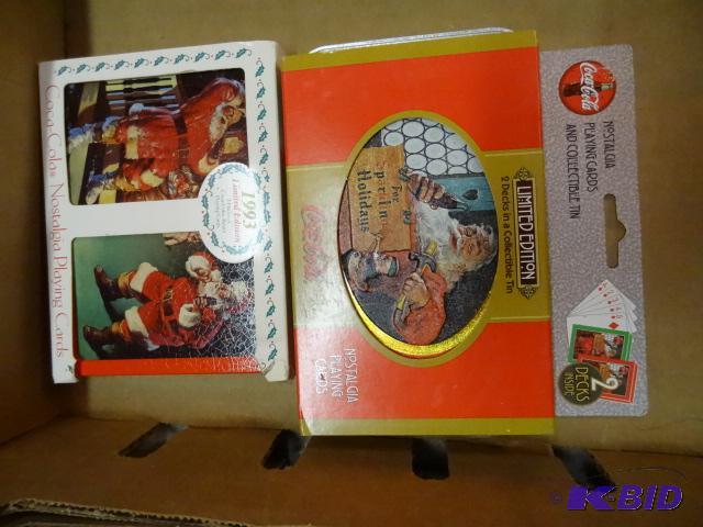 lot 133 image: Coca Cola collectors players cards...