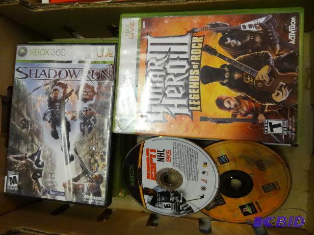 lot 134 image: X box 360 games. 9 games...