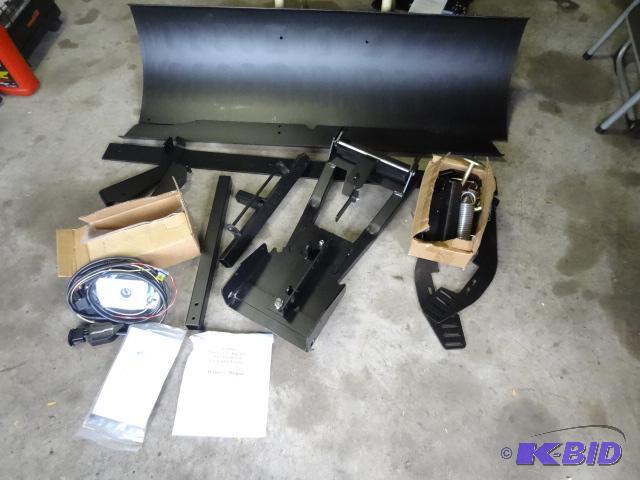 lot 14 image: All blade universal 52" poly plow. Comes...