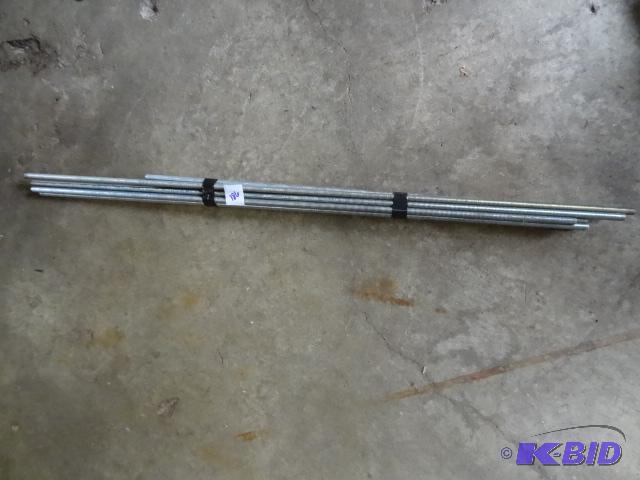 lot 186 image: 38 threaded rod...