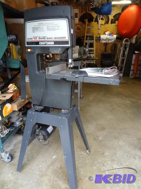 lot 2 image: Sars Craftsman 12" belt drive band saw ...