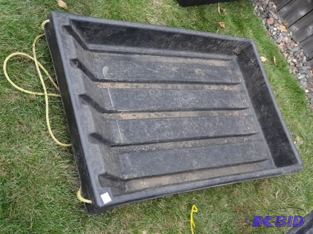lot 21 image: Poly ice sled. 48 x 31...