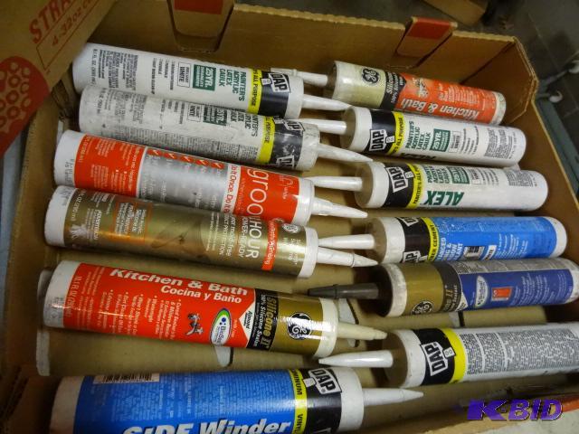 lot 210 image: Misc tubes of caulk...
