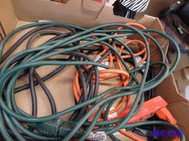 lot 255 image: 20" extension cord. 1 cord. 6 cords. Q...