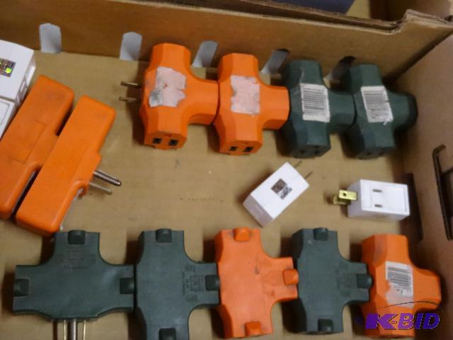 lot 263 image: Multi outlet plugs...
