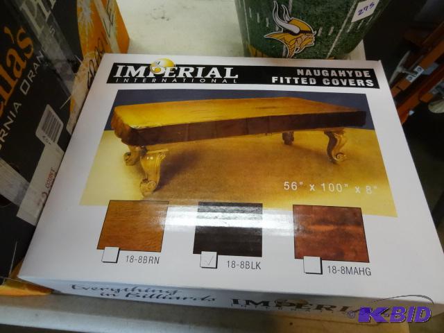 lot 274 image: Imperial Naugahyde fitted cover. 18-8BLK...