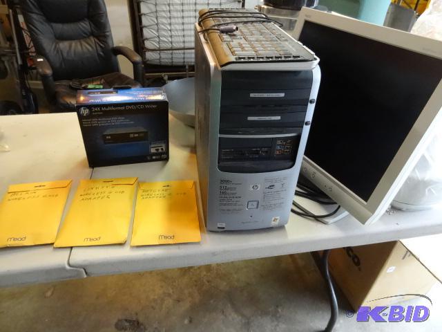 lot 283 image: HP pavillon A 706N computer. Windows XP. 19&q...