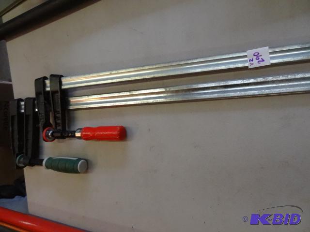 lot 290 image: 24" adjustable clamps. Qty 2...