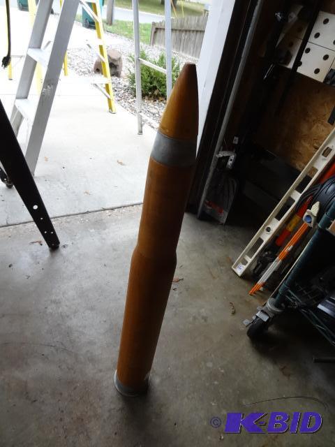 lot 315 image: 3" dummy cartridge. 50 Cal...